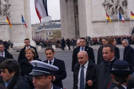 Célébration franco-allemande du 91e anniversaire de l’Armistice de 1918