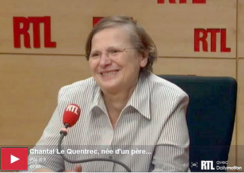 Chantal, secrétaire de CSF, est interviewée sur RTL