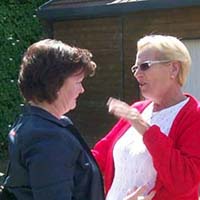 Betty et Christiane, 2 cousines se retrouvent